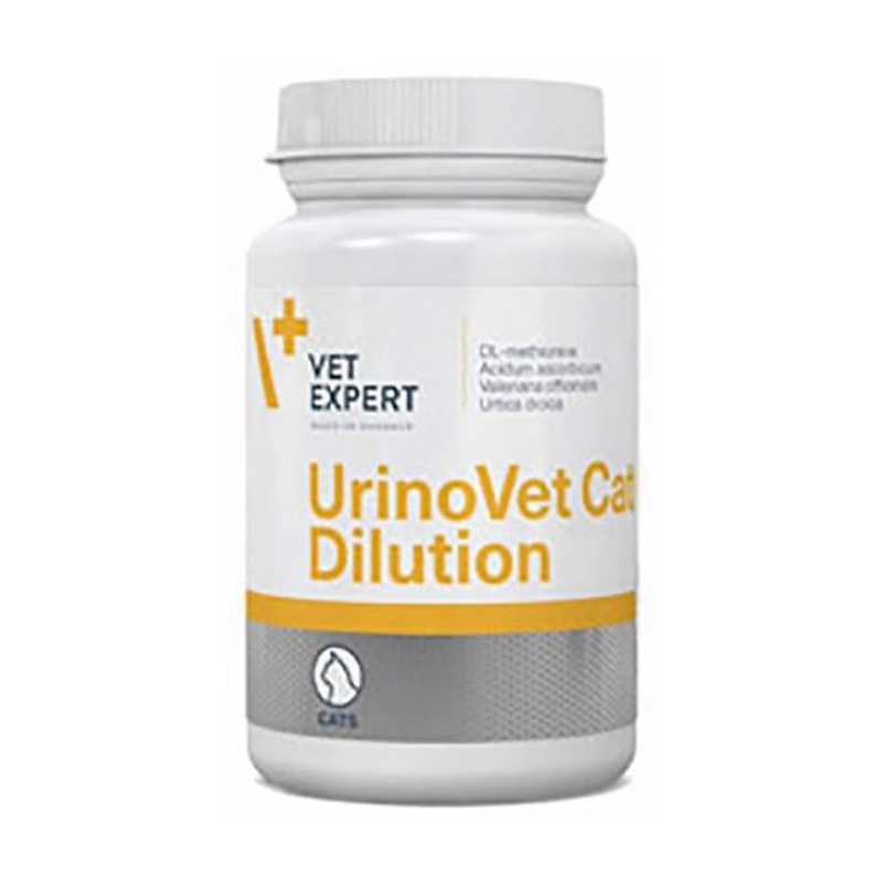 قرص مکمل مجاری ادراری گربه وت اکسپرت VetExpert UrinoVet Dilution بسته 45 عددی