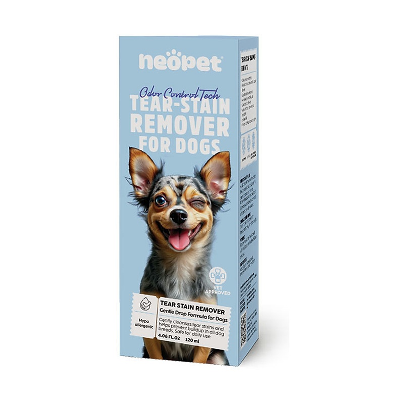 اسپری پاک کننده لکه اشک سگ نئوپت Neopet Tear Stain Remover حجم 120 میلی‌گرم