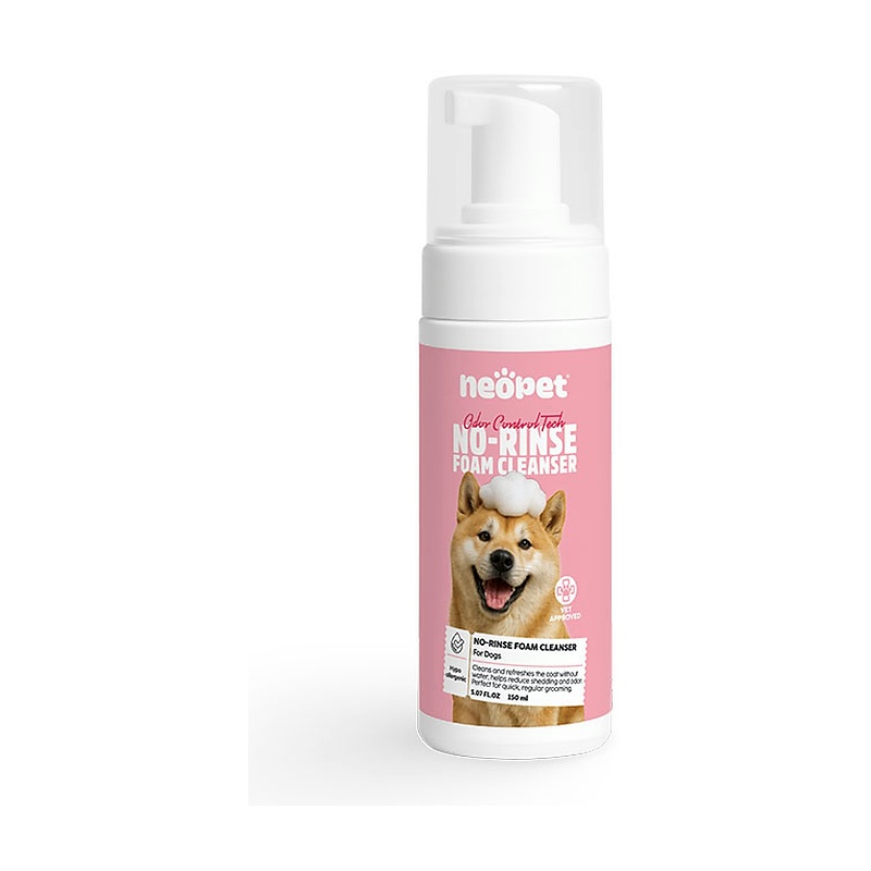فوم پاک‌کننده بدون نیاز به آبکشی سگ نئوپت Neopet No-Rinse Foam Cleanser حجم 150 میلی‌لیتر