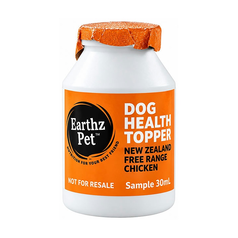 تاپینگ غذای سگ ارسز پت با طعم مرغ Earthz Pet Health Topper حجم 30 میلی لیتر