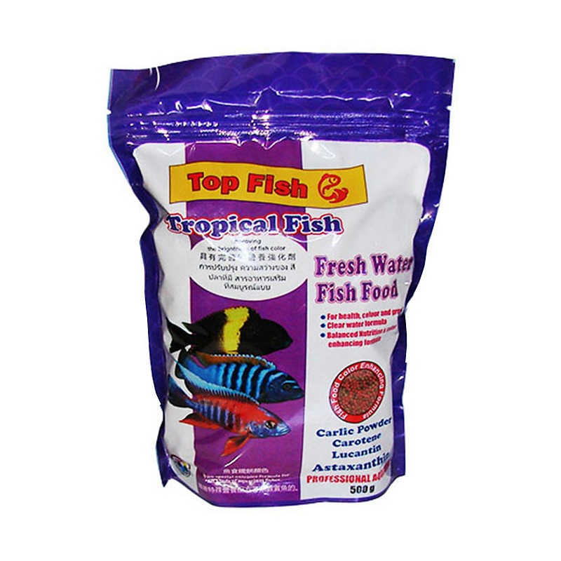 غذای ماهی تروپیکال تاپ فیش Top Fish Tropical Fish حجم 800 میلی لیتر