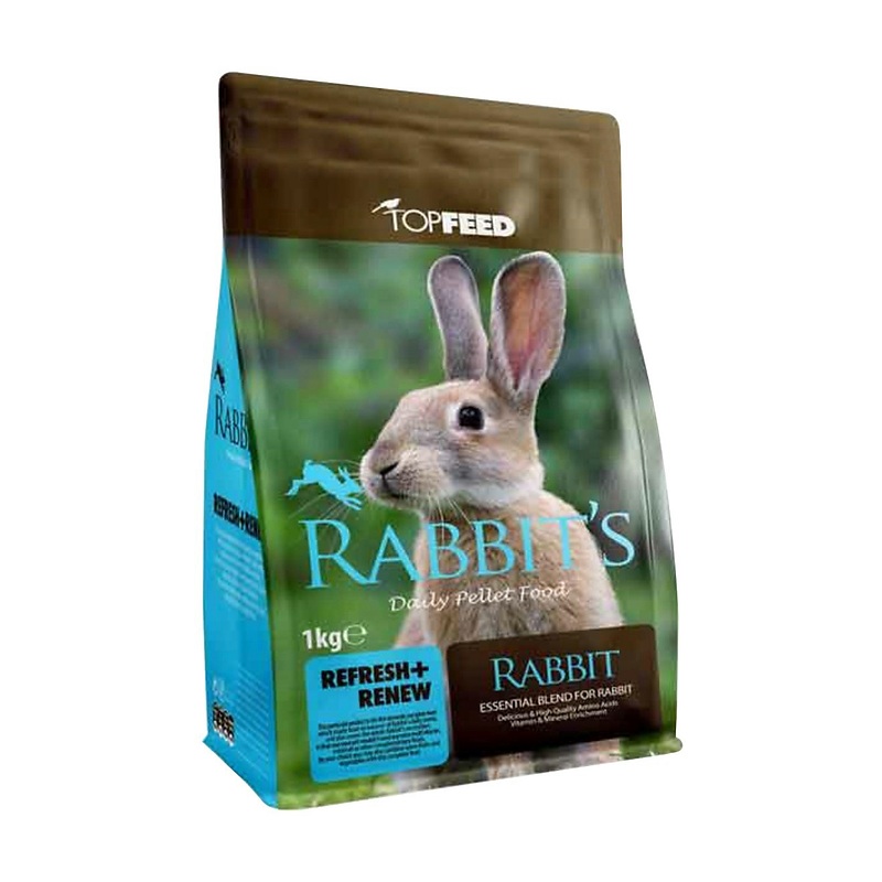 غذای خشک خرگوش تاپ فید مدل Rabbit Daily PelletFood وزن 1 کیلوگرم