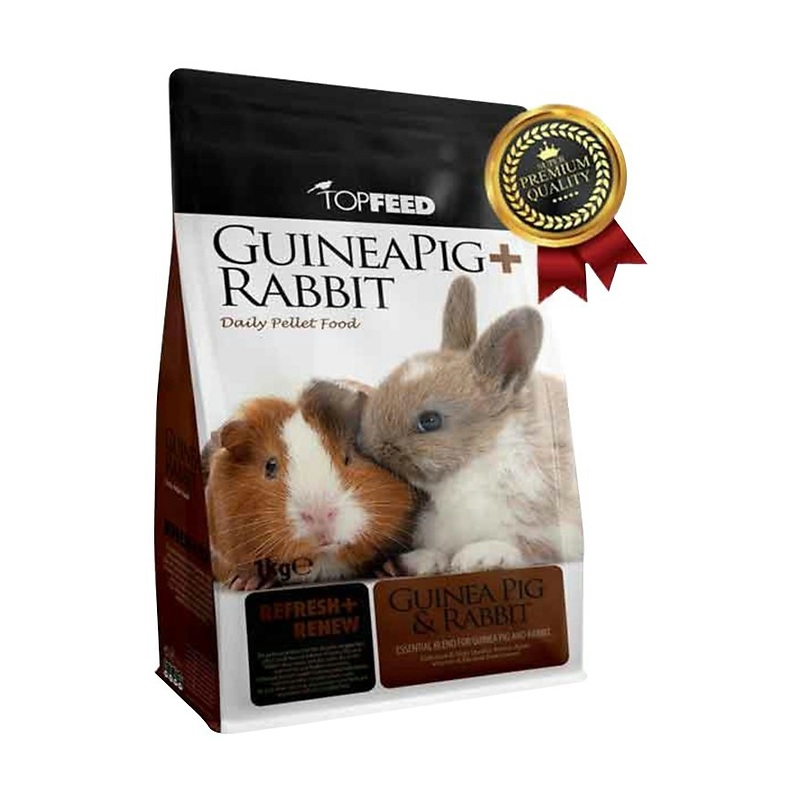 غذای خشک خرگوش و خوکچه هندی تاپ فید مدل GuineaPig & Rabbit وزن 1 کیلوگرم