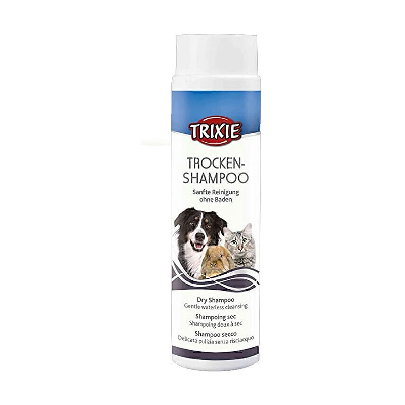 شامپو خشک پودری حیوانات تریکسی Trixie Dry Clean Powder Shampoo وزن 200 گرم