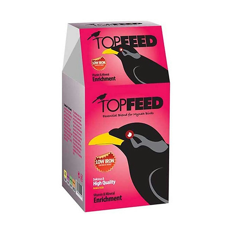 غذای خشک مرغ مینا تاپ فید TopFeed Myna وزن 1 کیلوگرم