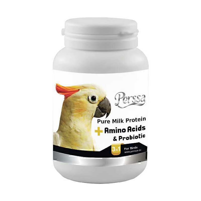 پودر اسیدهای آمینه و پروتئین پرندگان پرسا Persa Amino Acids Powder وزن 200 گرم