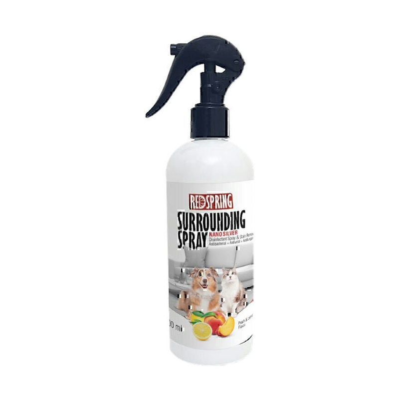 محلول ضد عفونی کننده محیط رداسپرینگ با عصاره هلو و لیمو Redspring Surrounding Spray حجم 500 میلی لیتر