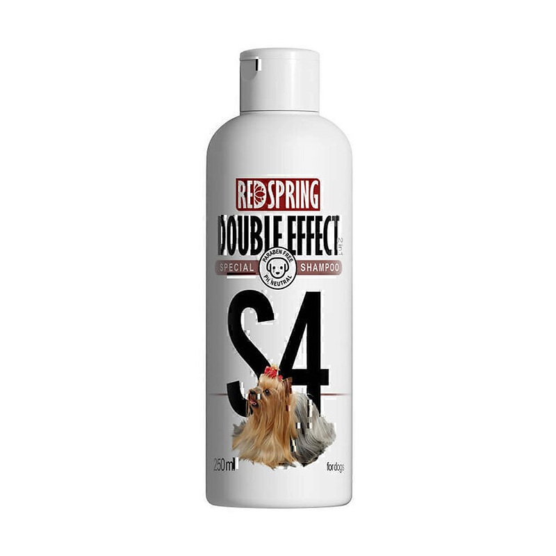 شامپو سگ 2در1 رداسپرینگ Redspring Double Effect Shampoo S4 حجم 300 میلی لیتر