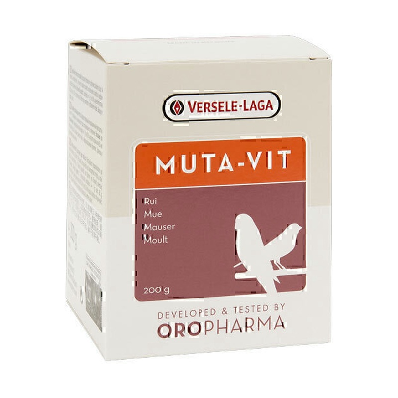 مکمل غذایی مولتی ویتامین پرندگان ورسله‌ لاگا Versele-Laga Muta-vit وزن 200 گرم