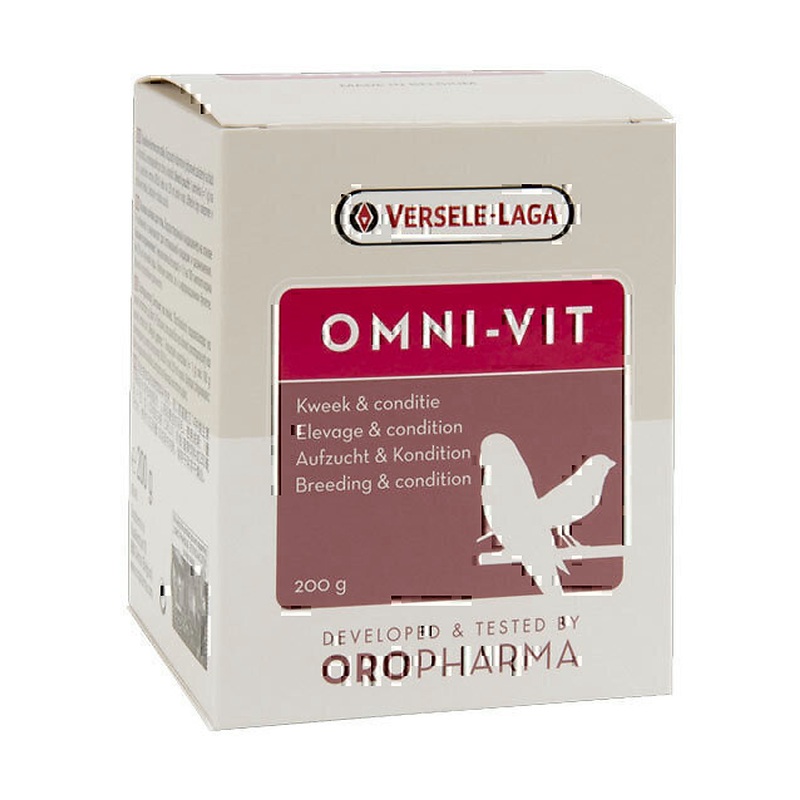 مکمل غذایی اومنی ویت پرندگان ورسله‌ لاگا Versele-Laga Omni-vit وزن 200 گرم