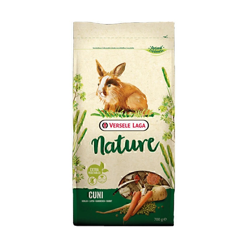 خوراک کامل خرگوش ورسله لاگا Versele-Laga Nature Cuni Rabbit Food وزن 700 گرم