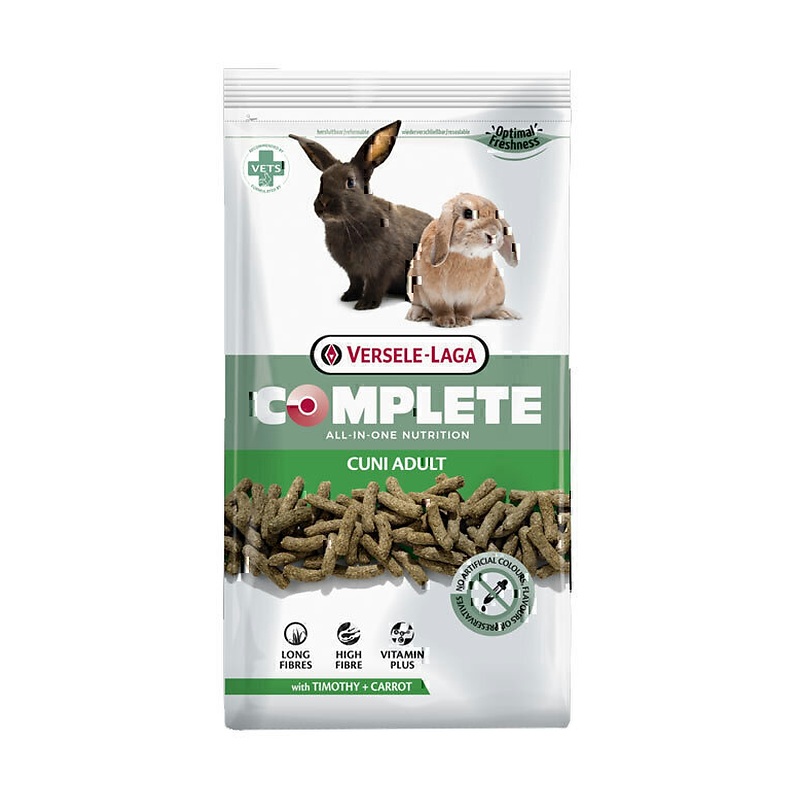 خوراک کامل خرگوش بالغ ورسله لاگا Versele-Laga Complete Cuni Adult Food وزن 500 گرم