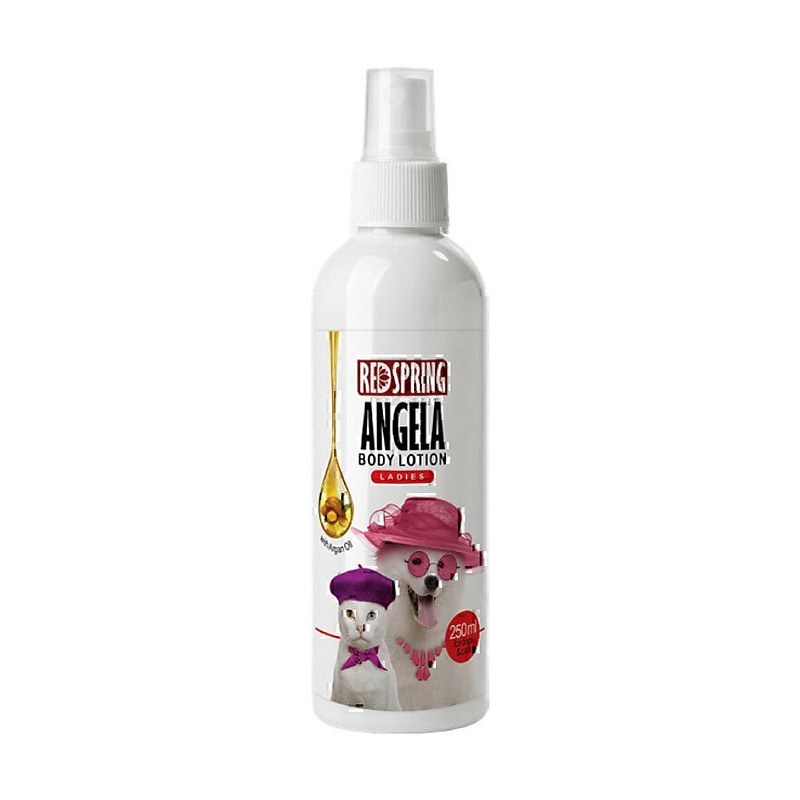 لوسیون بدن آنجلا مخصوص سگ و گربه رداسپرینگ Redspring Angela Body Lotion حجم 300 میلی لیتر