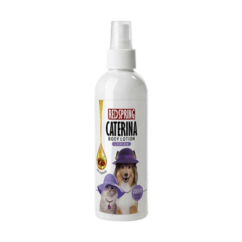 لوسیون بدن کاترینا مخصوص سگ و گربه رداسپرینگ Redspring Caterina Body Lotion حجم 300 میلی لیتر