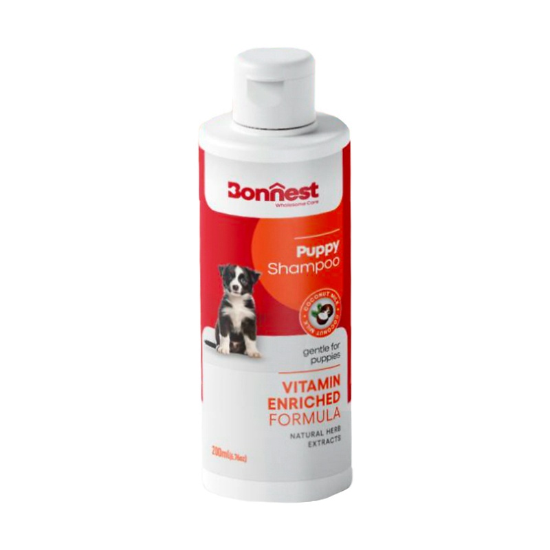 شامپو مخصوص توله سگ بونست با رایحه شیر نارگیل Bonnest Puppy Shampoo Coconut Milk حجم 200 میلی لیتر
