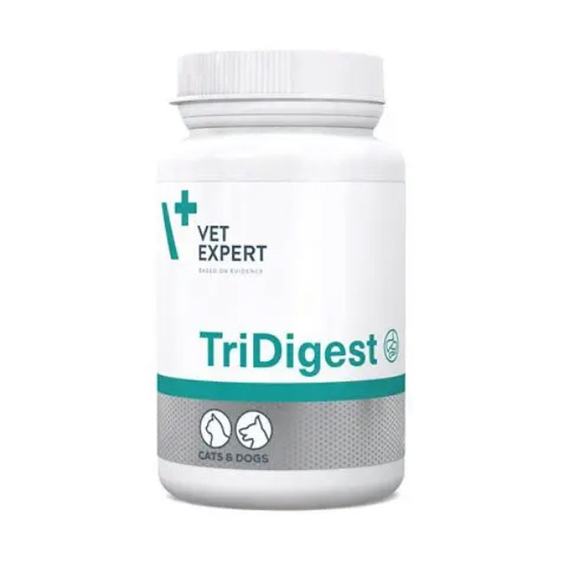 قرص مکمل تقویت دستگاه گوارشی سگ و گربه وت اکسپرت Vet Expert TriDigest Tablets بسته 40 عددی